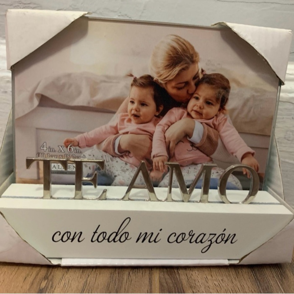 Spanish Te Amo 3D picture frame